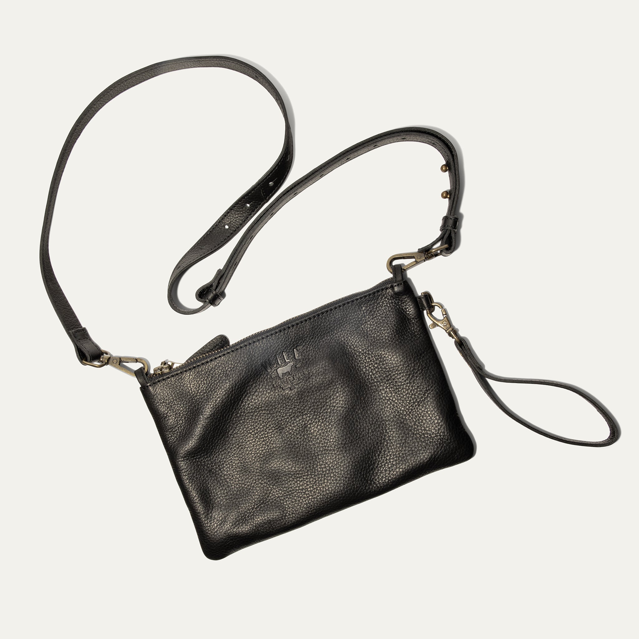 Zip Pouch Medium Crossbody - Will Leather Goods